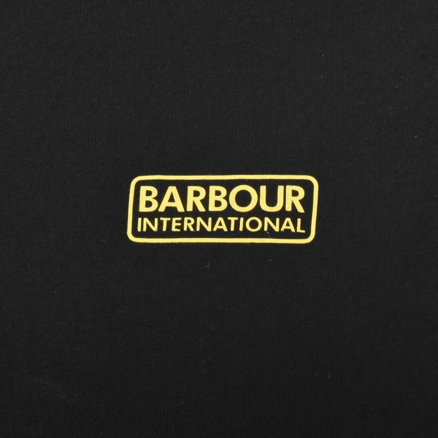Alternative Image for ProductBarbour International Crew Neck Sweatshirt Black3