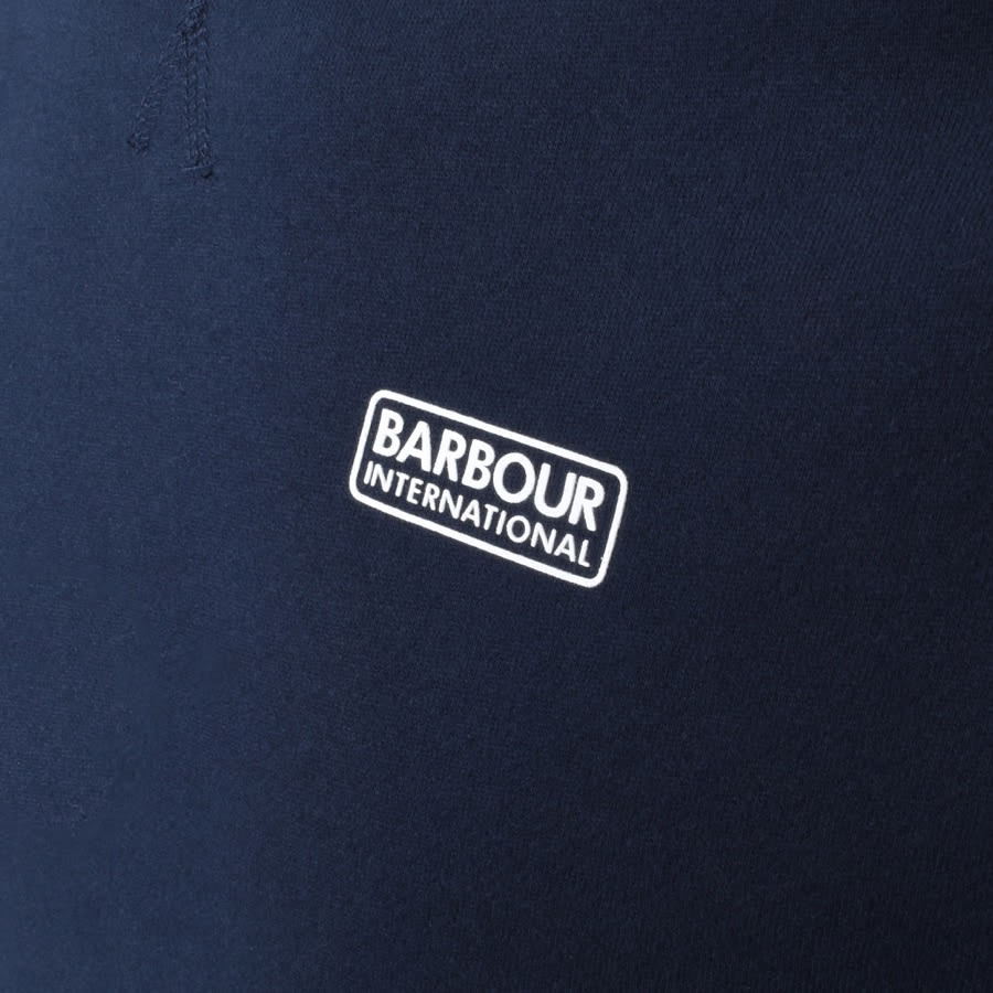 Alternative Image for ProductBarbour International Crew Neck Sweatshirt Navy3
