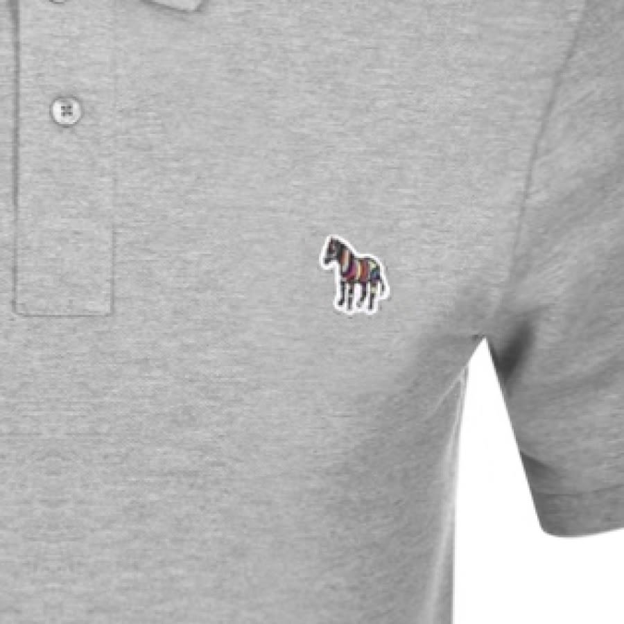 Alternative Image for ProductPS By Paul Smith Regular Polo T Shirt Grey3