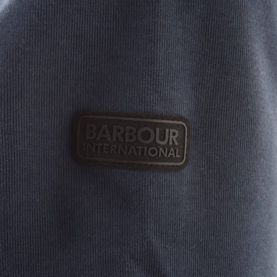Alternative Image for ProductBarbour International Half Zip Sweatshirt Navy3