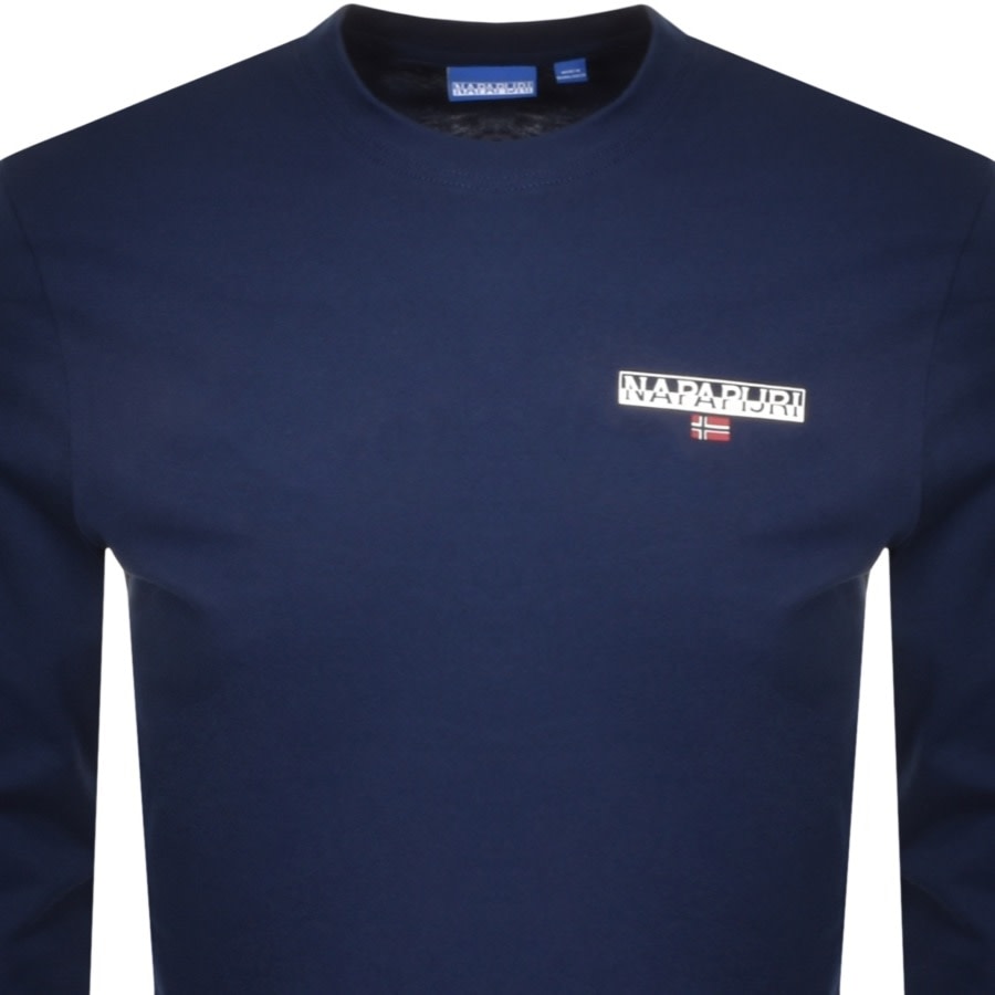 Alternative Image for ProductNapapijri S Ice Long Sleeve T Shirt Navy2