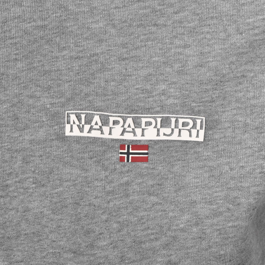 Alternative Image for ProductNapapijri B Ice Crew Sweatshirt Grey3