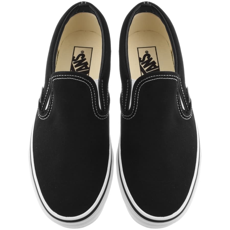 Alternative Image for ProductVans Classic Slip On Trainers Black3