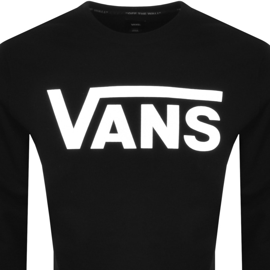 Alternative Image for ProductVans Classic Crew Neck Sweatshirt Black2