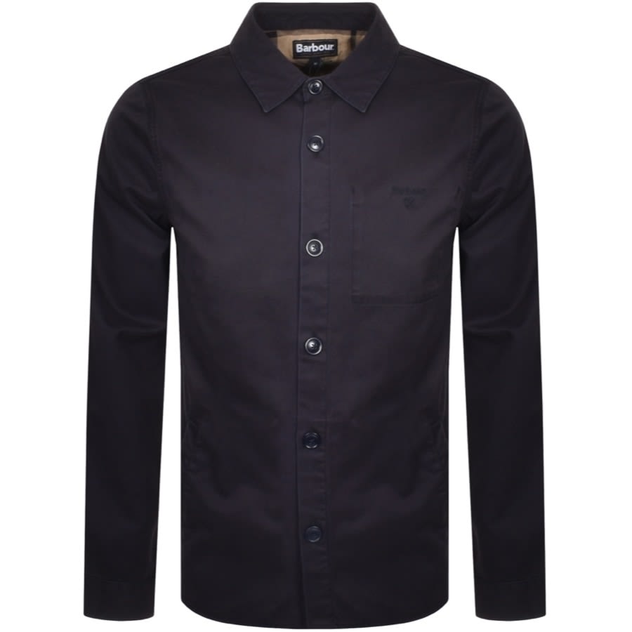 Alternative Image for ProductBarbour Dunrobin Overshirt Jacket Navy1