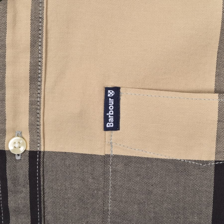 Alternative Image for ProductBarbour Sutherland Check Long Sleeved Shirt Beige3