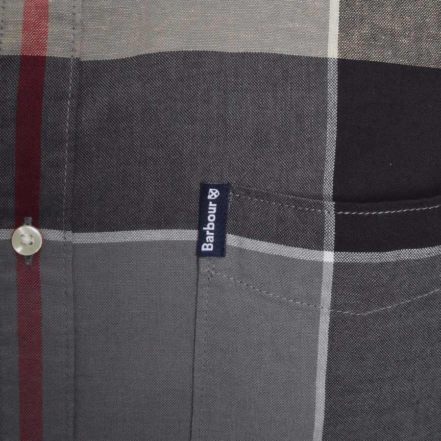 Alternative Image for ProductBarbour Douglas Check Short Sleeved Shirt Beige3