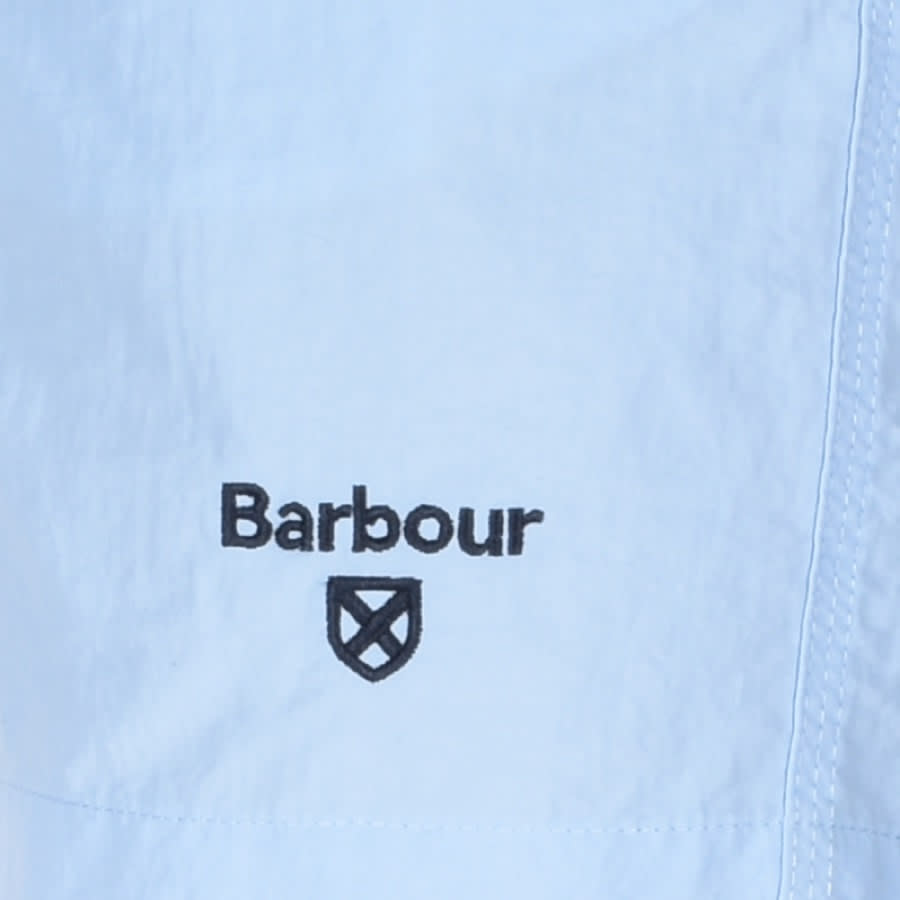 Alternative Image for ProductBarbour Logo Swim Shorts Blue3