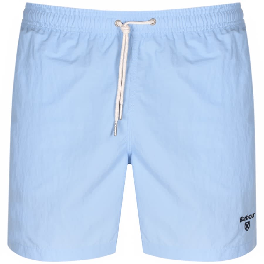 Alternative Image for ProductBarbour Logo Swim Shorts Blue1
