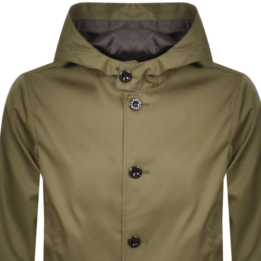 Alternative Image for ProductPretty Green Hooded Layford Parka Khaki2