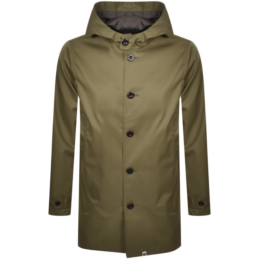 Alternative Image for ProductPretty Green Hooded Layford Parka Khaki1