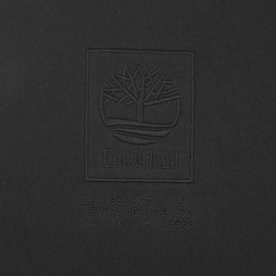 Alternative Image for ProductTimberland Crew Neck Logo T Shirt Black3