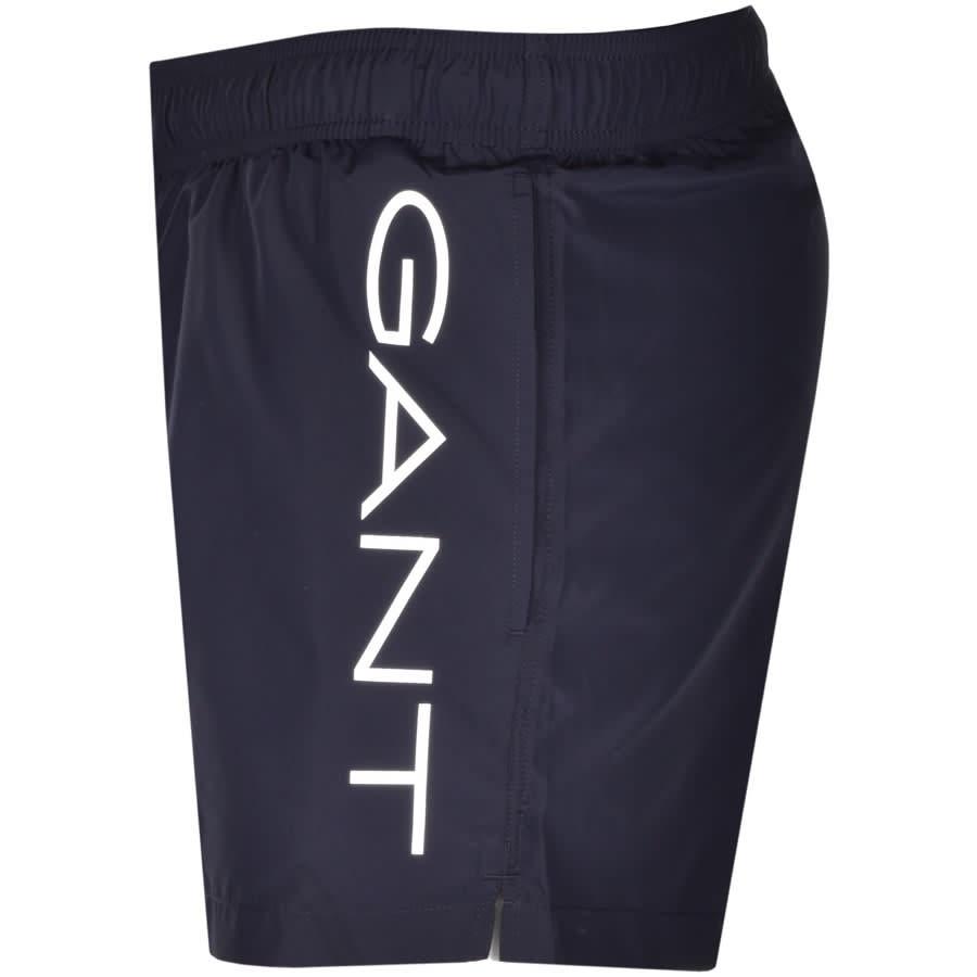 Alternative Image for ProductGant Logo Swim Shorts Navy3