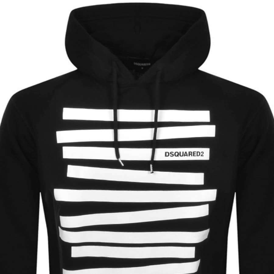 Alternative Image for ProductDSQUARED2 Classified Logo Hoodie Black2