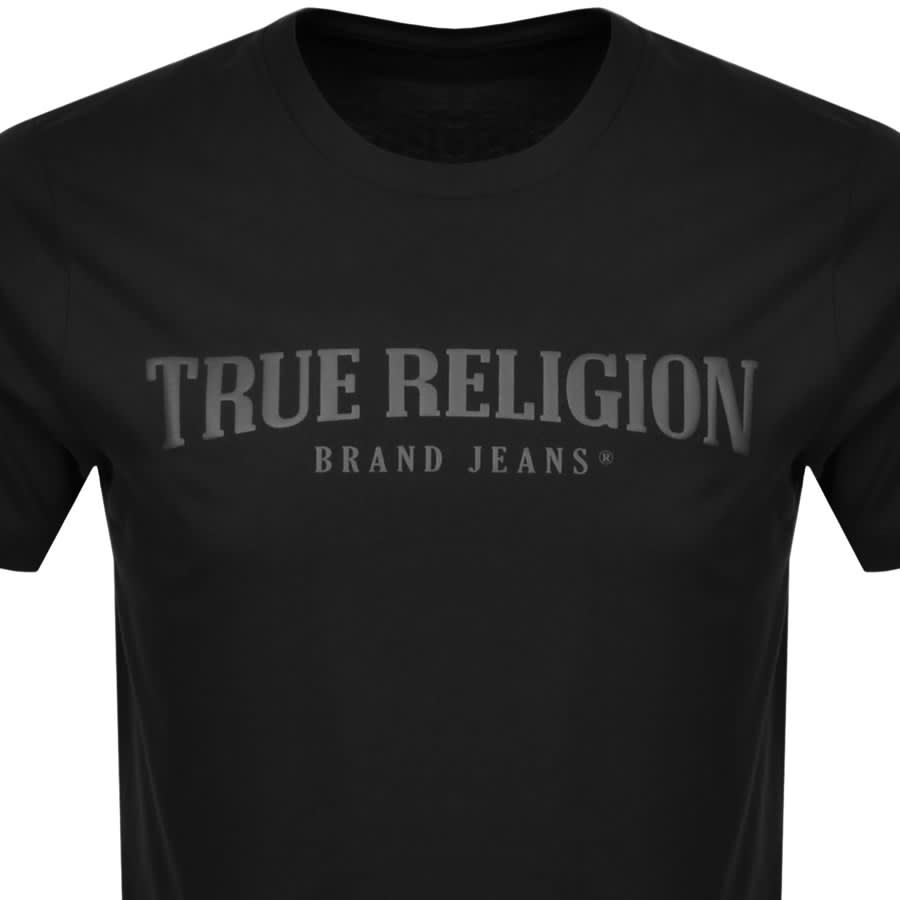 Alternative Image for ProductTrue Religion Arch Logo T Shirt Black2