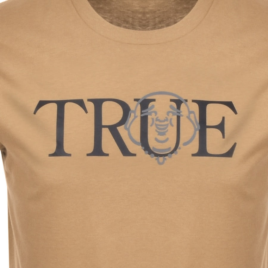 Alternative Image for ProductTrue Religion Over Buddha T Shirt Brown3