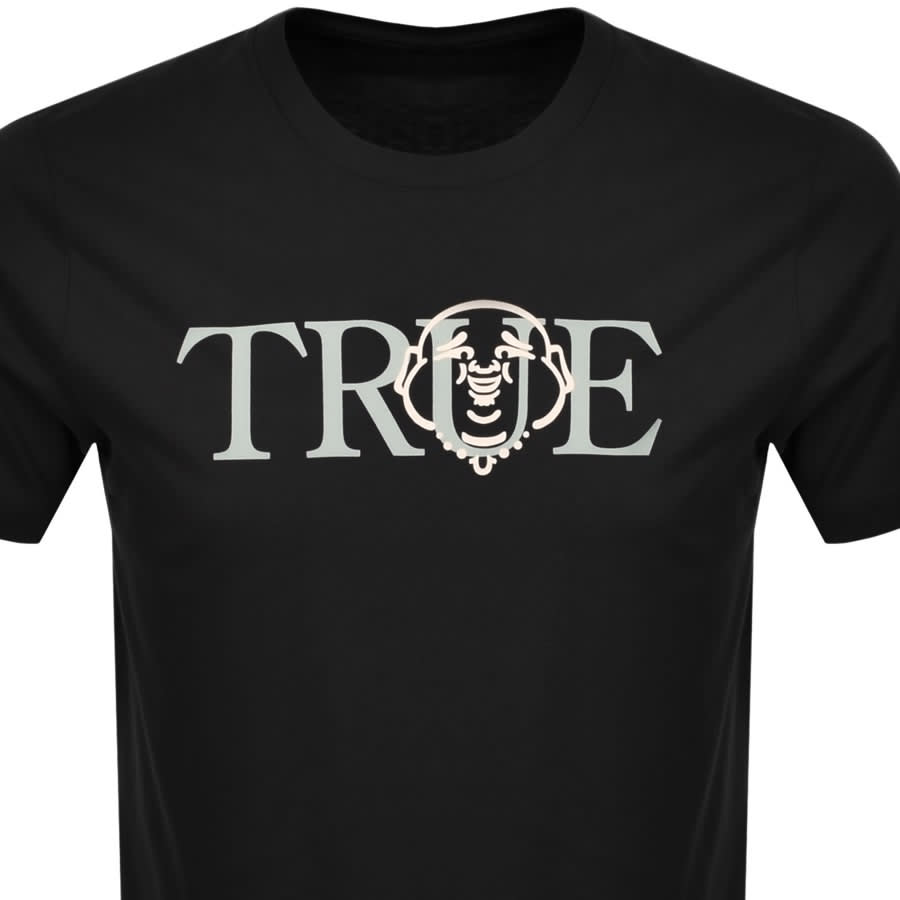 Alternative Image for ProductTrue Religion Over Buddha T Shirt Black2
