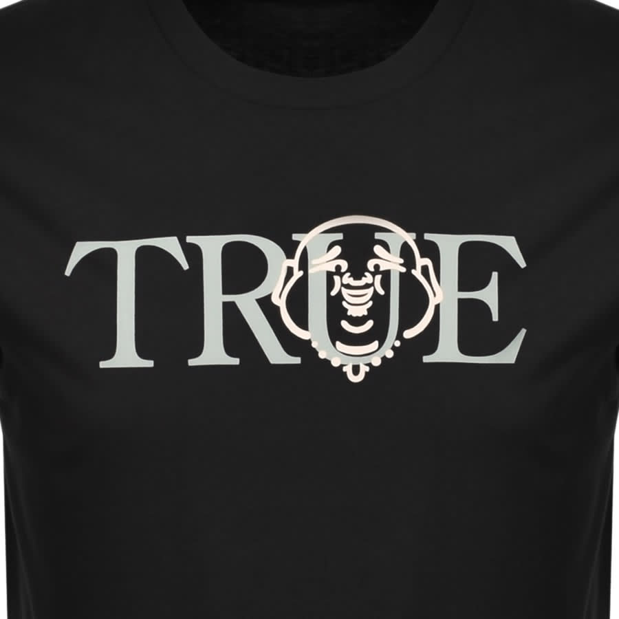 Alternative Image for ProductTrue Religion Over Buddha T Shirt Black3