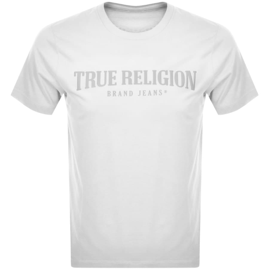 Alternative Image for ProductTrue Religion Arch Logo T Shirt White1