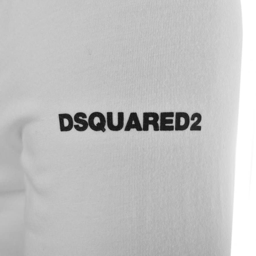 Alternative Image for ProductDSQUARED2 Long Sleeve Logo T Shirt White3