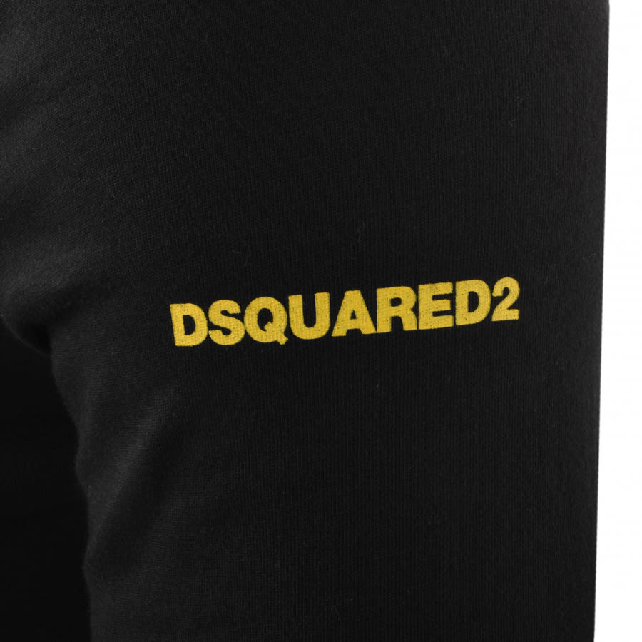 Alternative Image for ProductDSQUARED2 Long Sleeve Logo T Shirt Black3