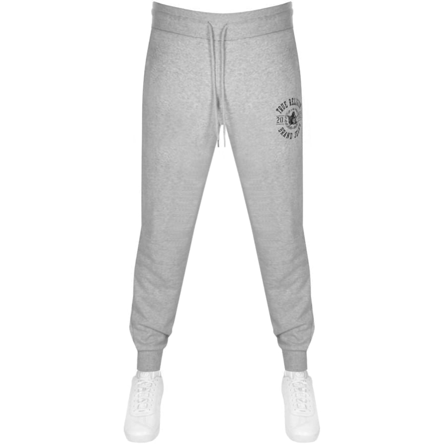 Alternative Image for ProductTrue Religion Logo Jogging Bottoms Grey1