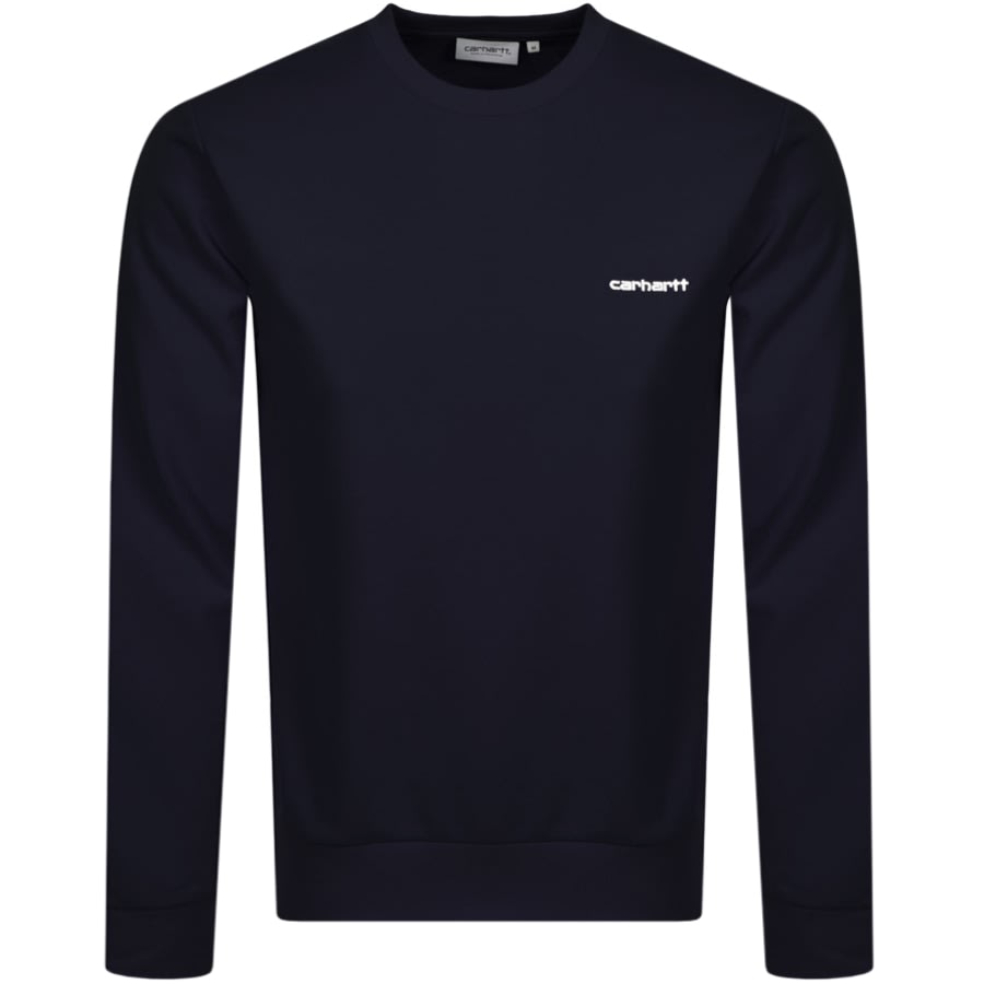 Alternative Image for ProductCarhartt Script Sweatshirt Navy1
