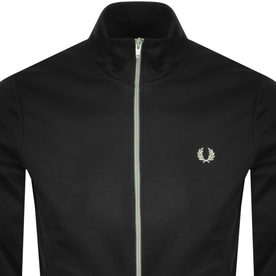 Alternative Image for ProductFred Perry Full Zip Track Top Black2