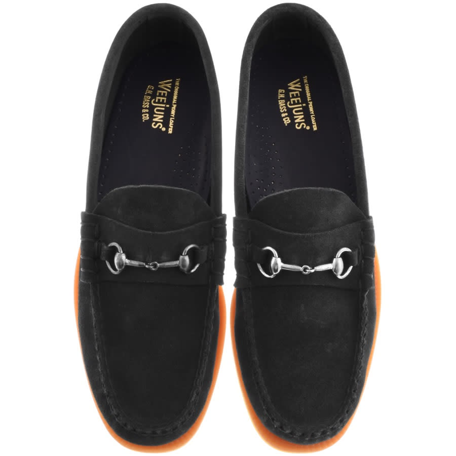 Alternative Image for ProductGH Bass Weejun Lincoln Suede Loafers Black3