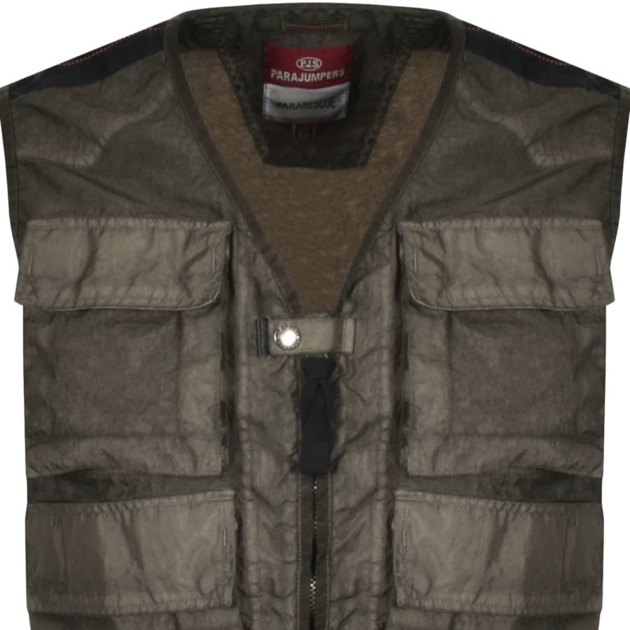 Alternative Image for ProductParajumpers Dolphin Gilet Khaki2