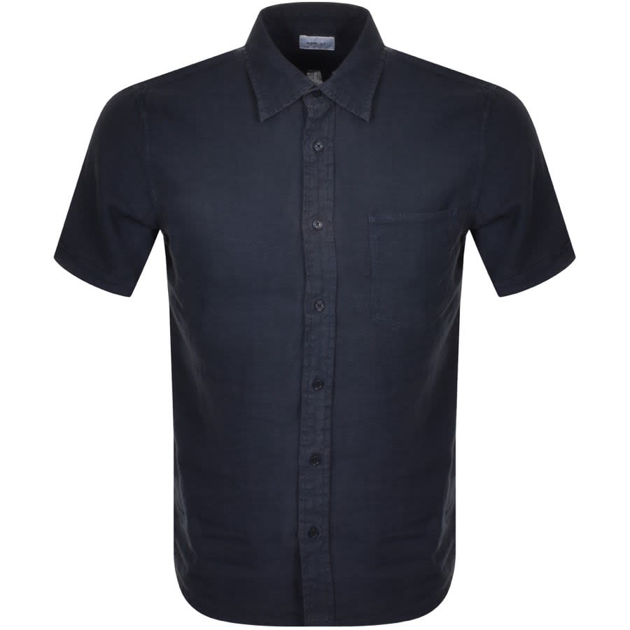 Alternative Image for ProductReplay Short Sleeved Shirt Navy1