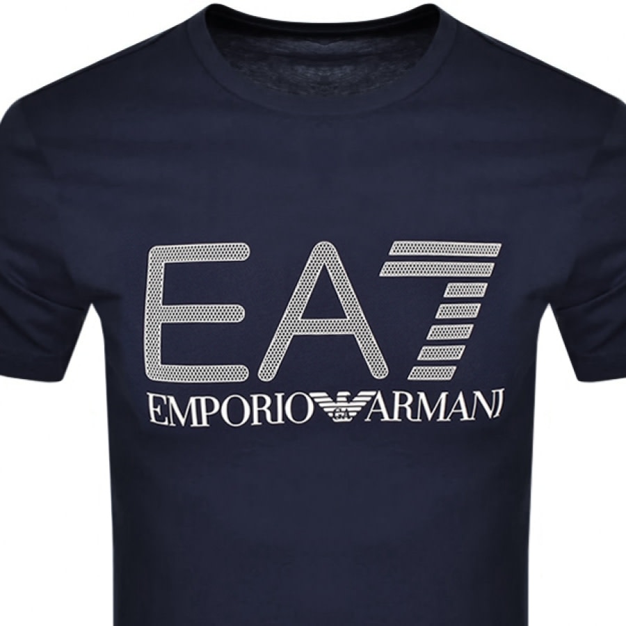 Alternative Image for ProductEA7 Emporio Armani Logo T Shirt Navy2