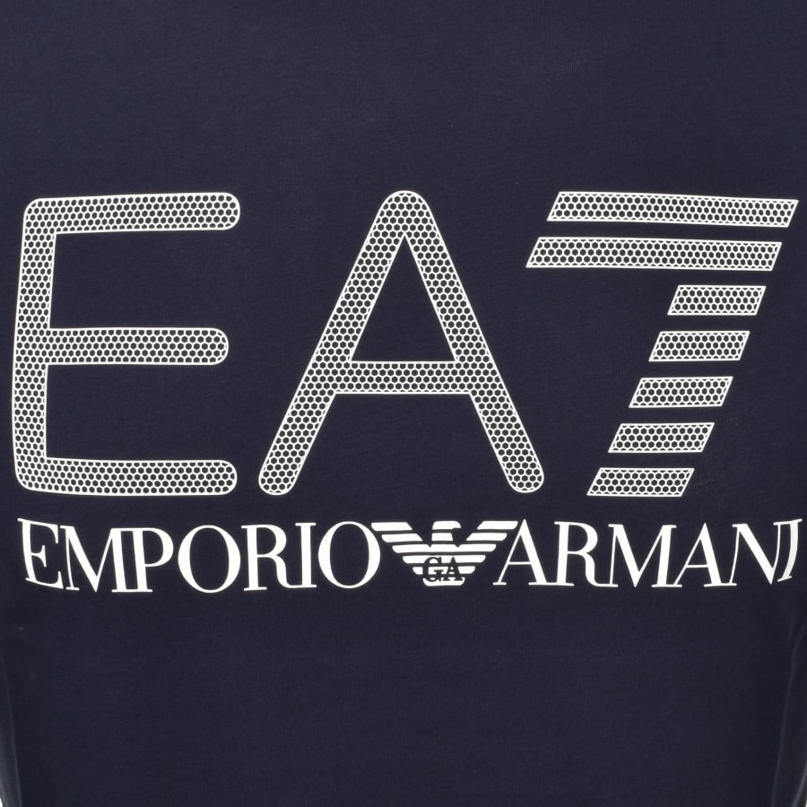 Alternative Image for ProductEA7 Emporio Armani Logo T Shirt Navy3