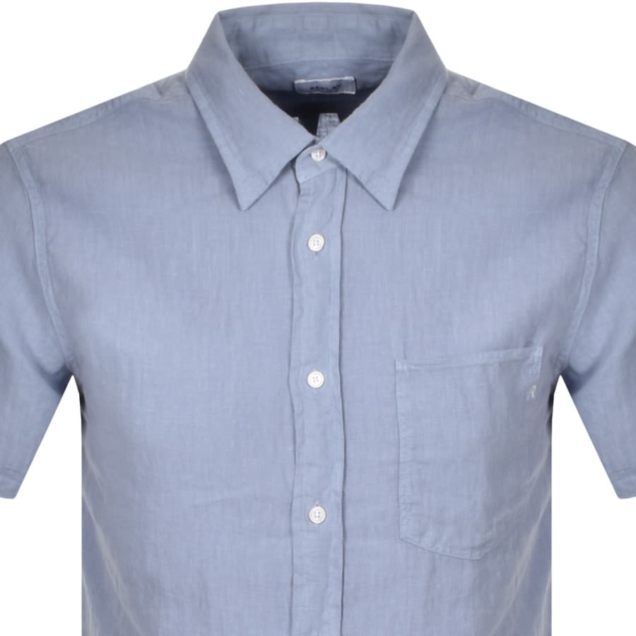 Alternative Image for ProductReplay Short Sleeved Shirt Blue2