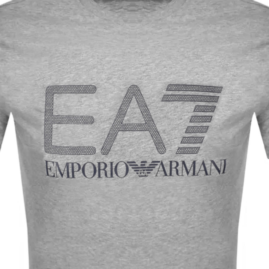 Alternative Image for ProductEA7 Emporio Armani Logo T Shirt Grey3