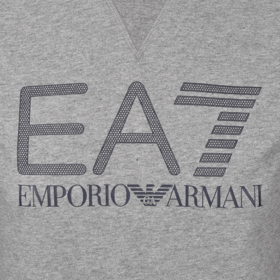 Alternative Image for ProductEA7 Emporio Armani Logo Sweatshirt Grey3