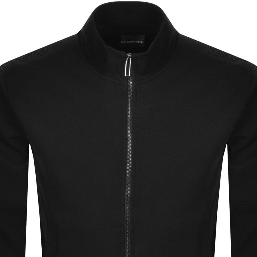Alternative Image for ProductEmporio Armani Full Zip Sweatshirt Black2