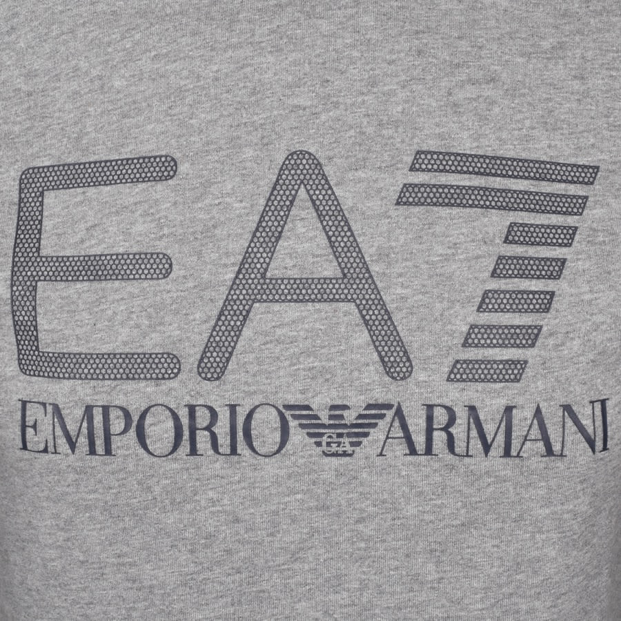 Alternative Image for ProductEA7 Emporio Armani Logo Hoodie Grey3
