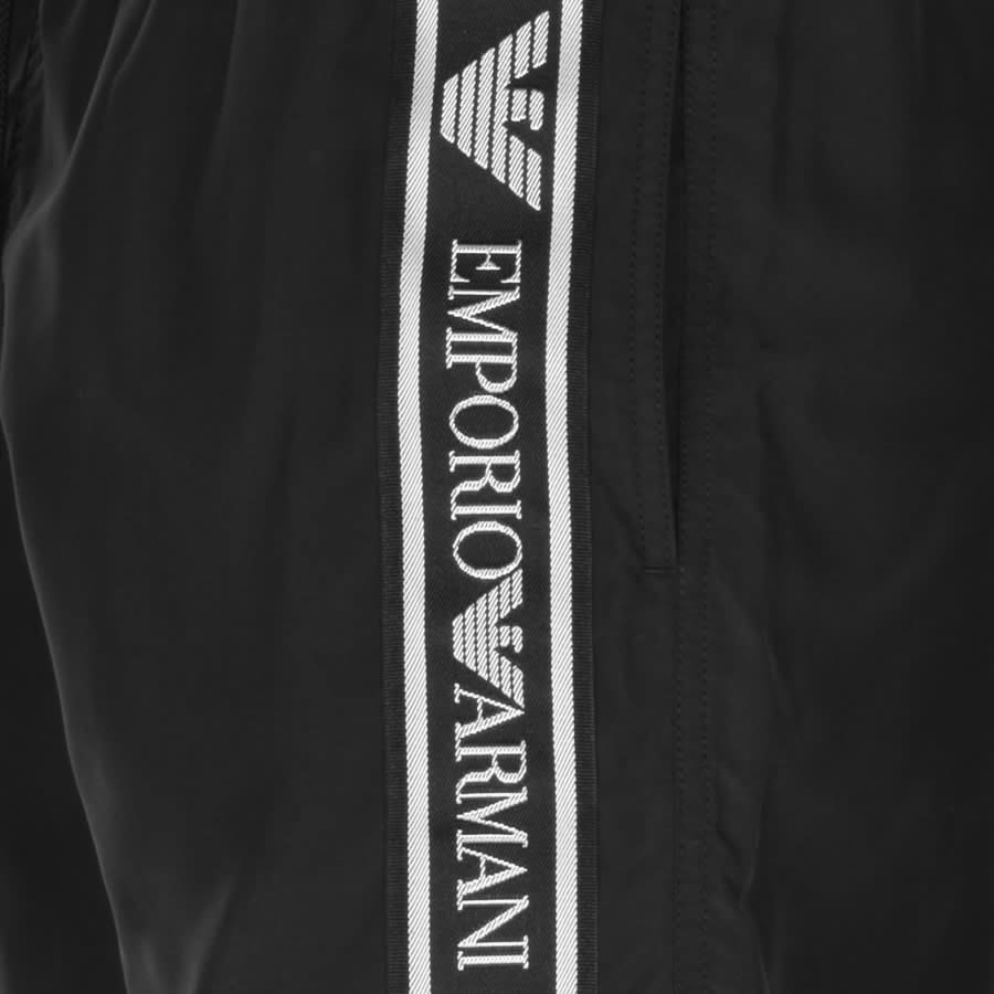 Alternative Image for ProductEmporio Armani Logo Swim Shorts Black3