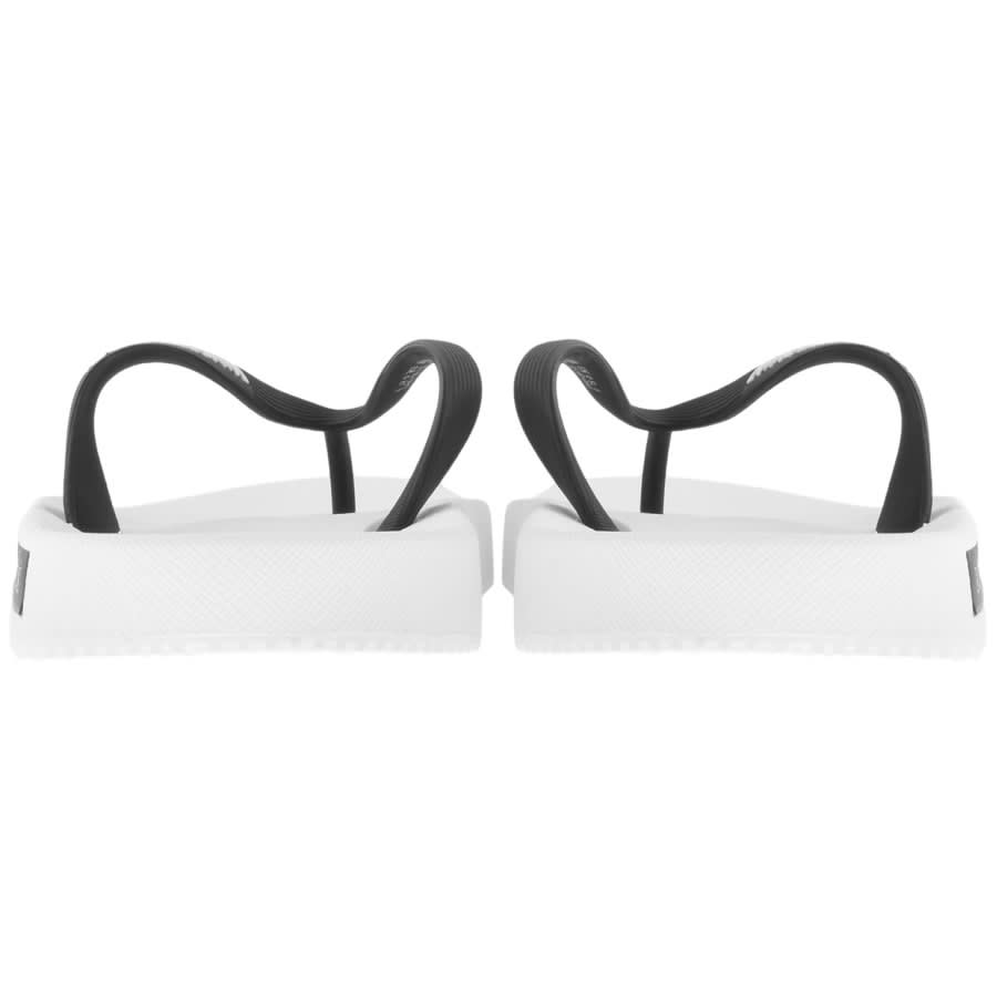 Alternative Image for ProductEmporio Armani Logo Flip Flops White3