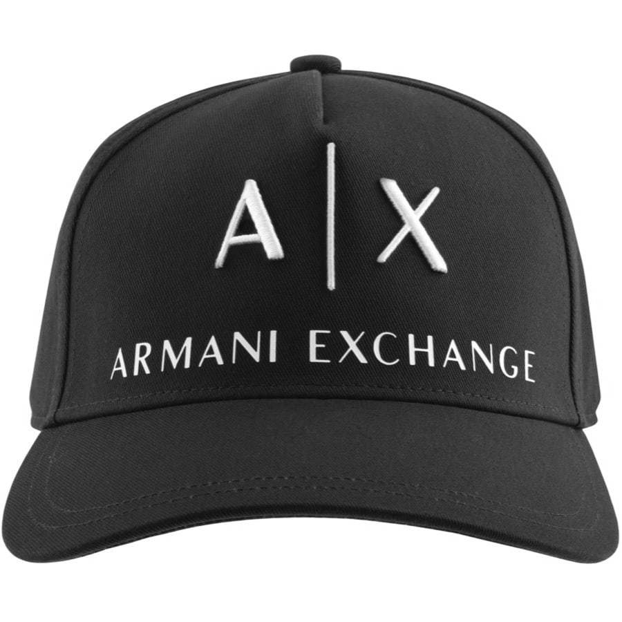 Alternative Image for ProductArmani Exchange logo Baseball Cap Black1