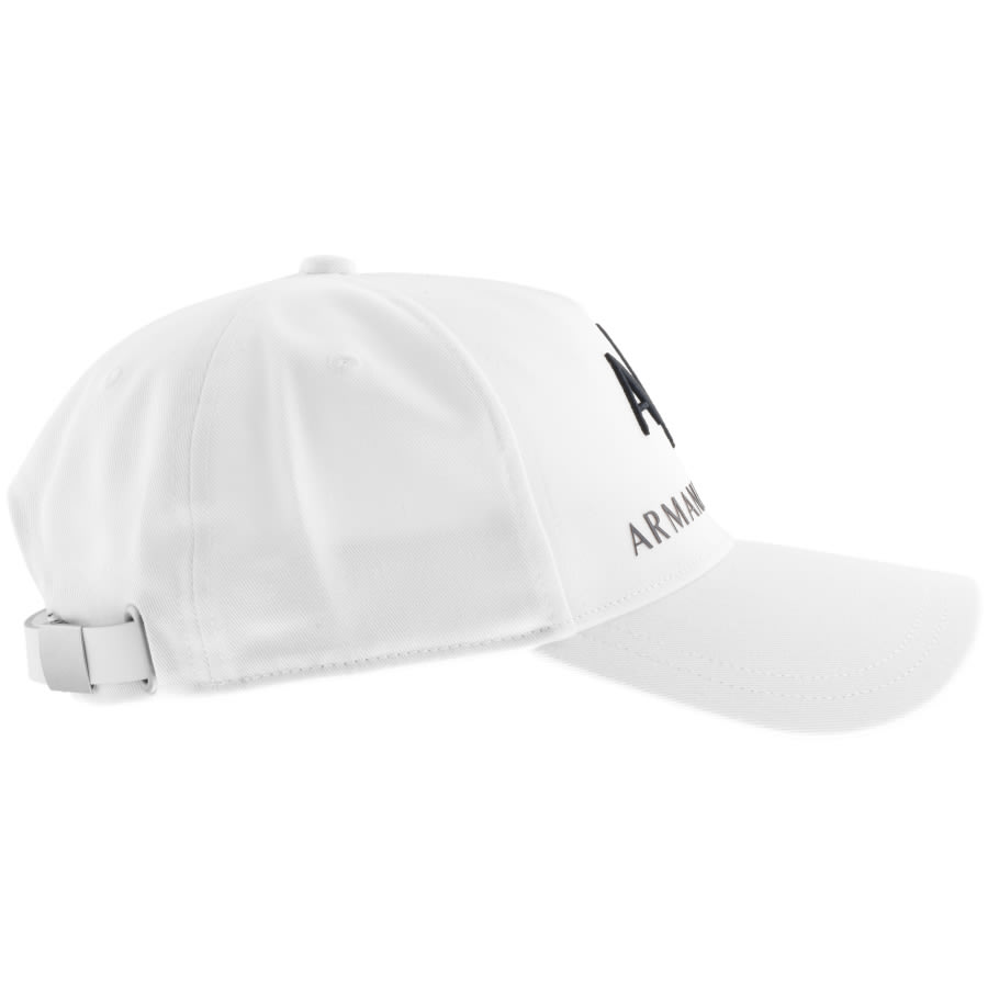 Alternative Image for ProductArmani Exchange logo Baseball Cap White2