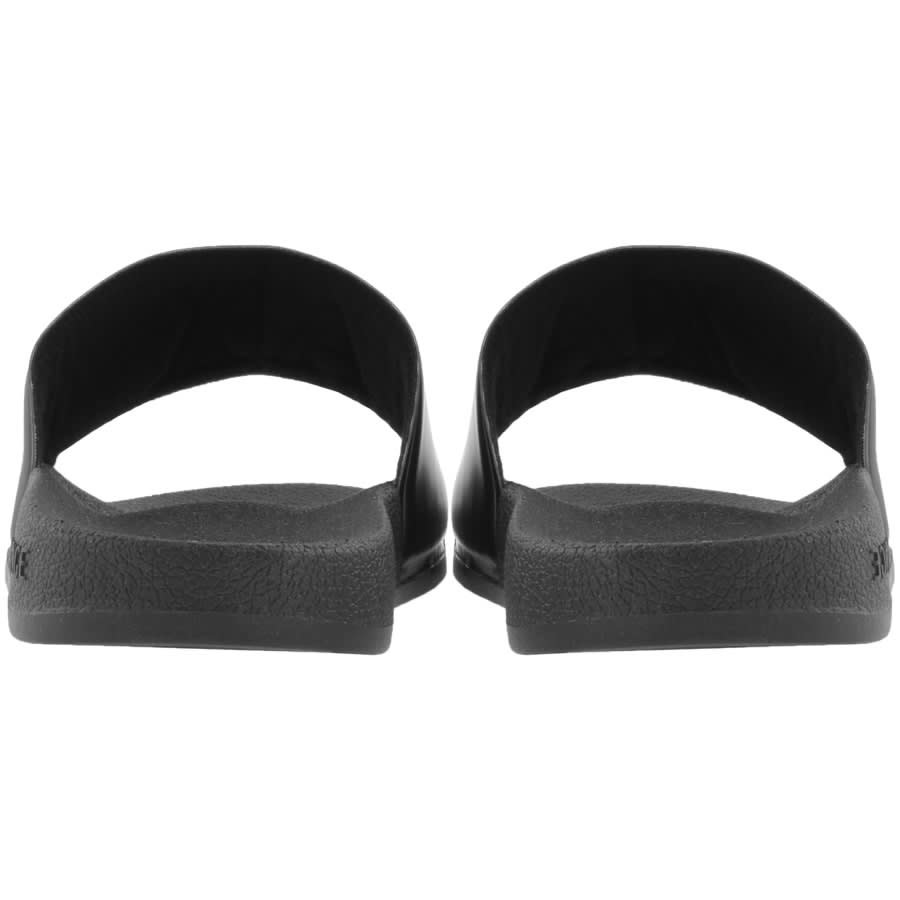 Alternative Image for ProductArmani Exchange Logo Sliders Black3