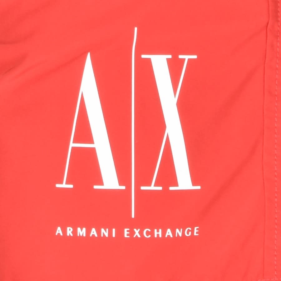 Alternative Image for ProductArmani Exchange Swim Shorts Red3