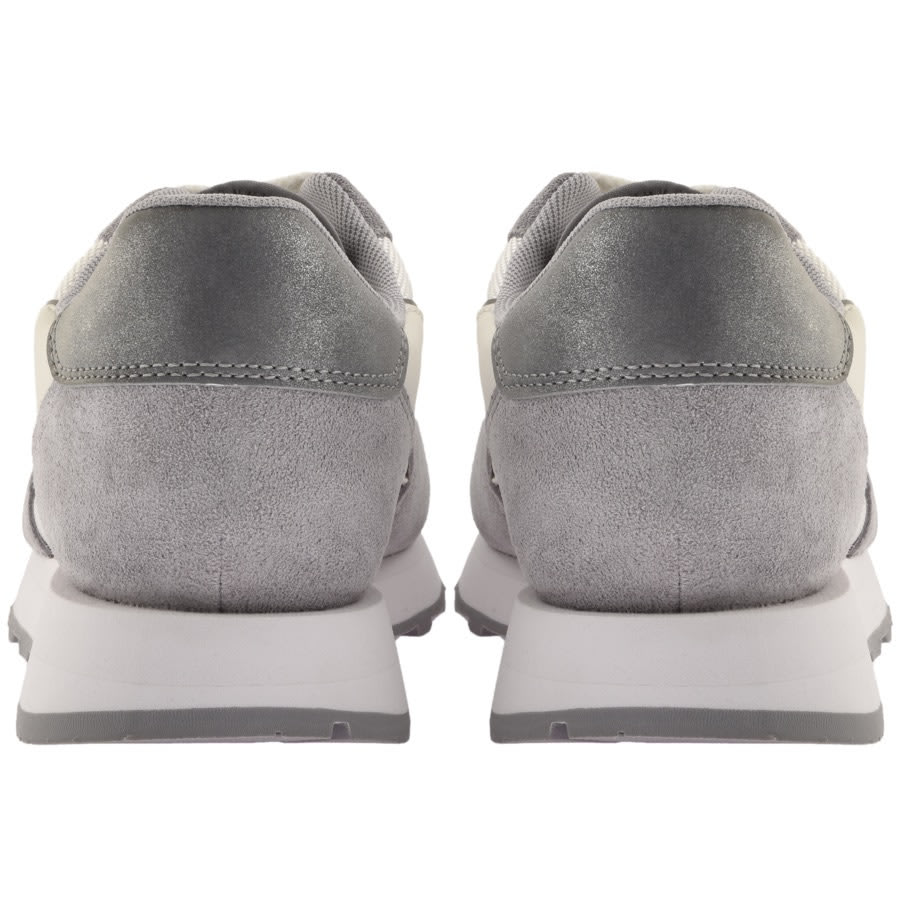 Alternative Image for ProductArmani Exchange Logo Trainers White2