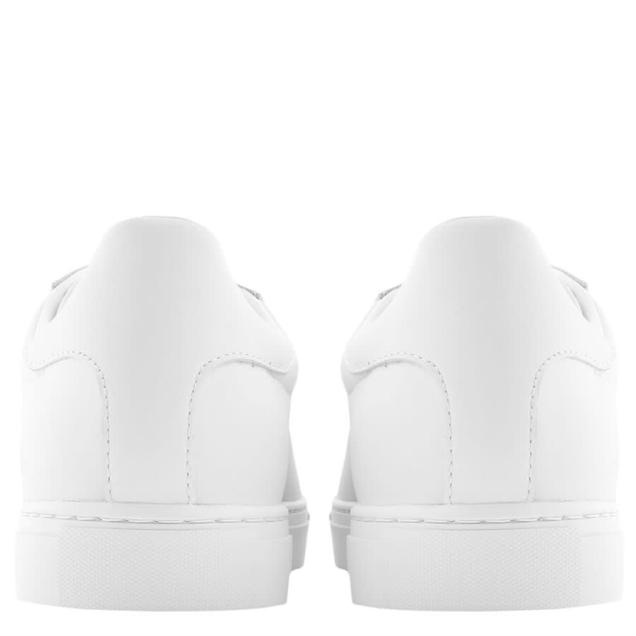 Alternative Image for ProductArmani Exchange Logo Trainers White2