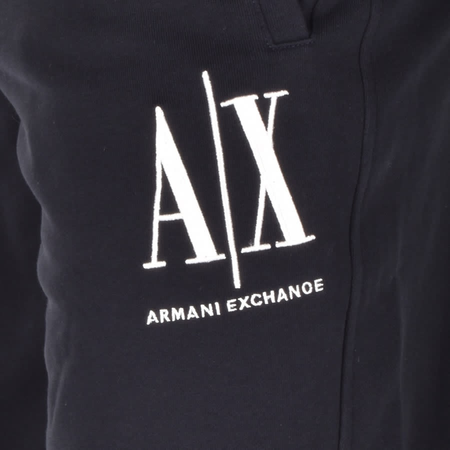 Alternative Image for ProductArmani Exchange Jersey Bermuda Shorts Navy3