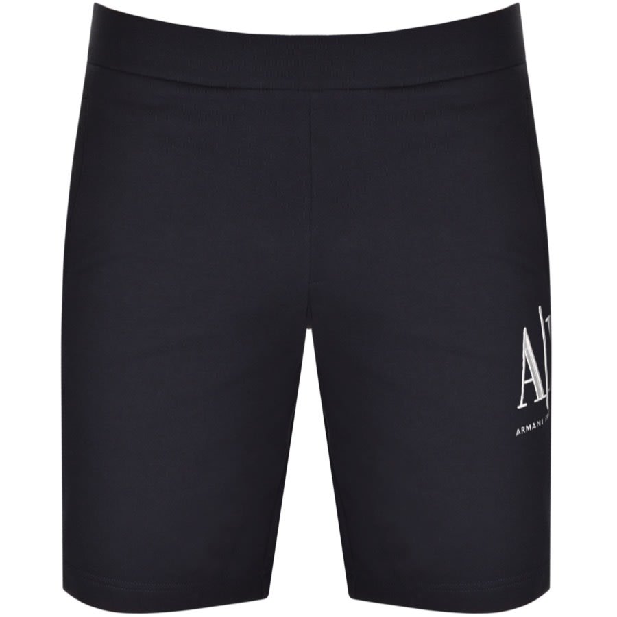 Alternative Image for ProductArmani Exchange Jersey Bermuda Shorts Navy1