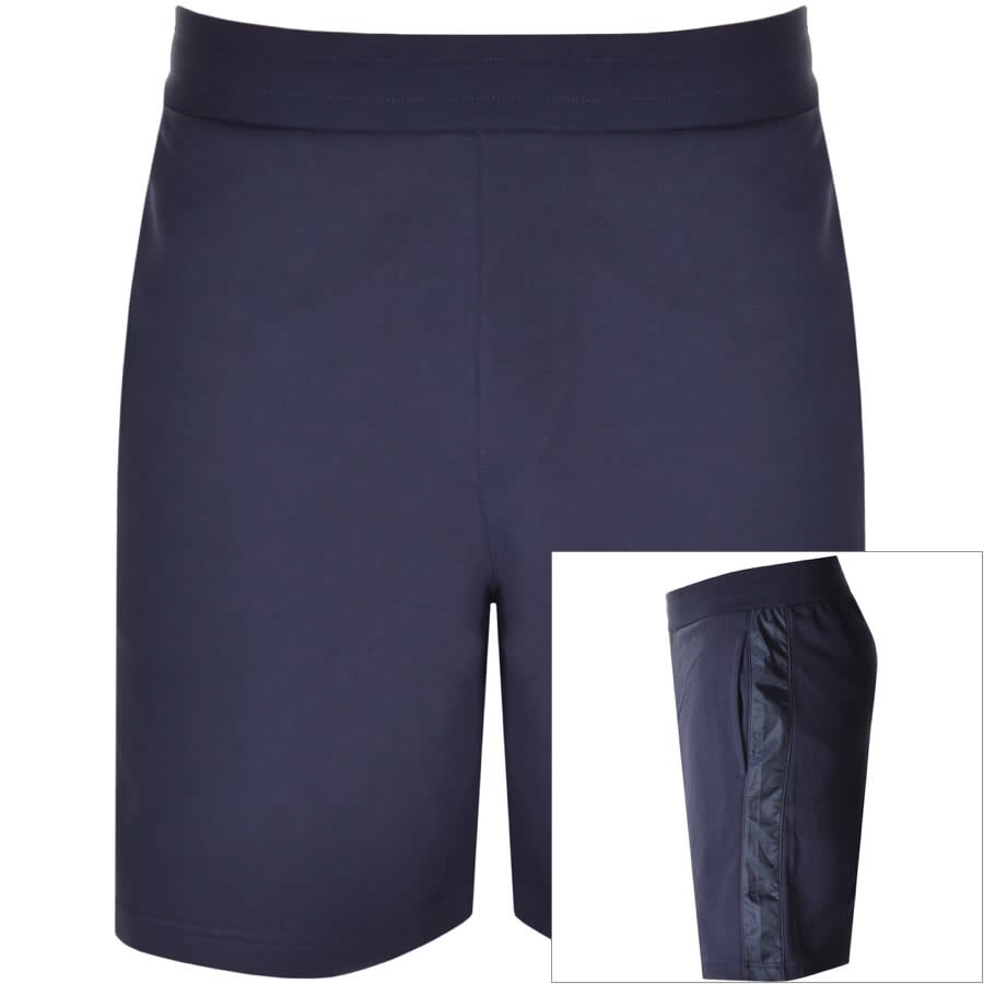 Alternative Image for ProductArmani Exchange Logo Sweat Shorts Navy1