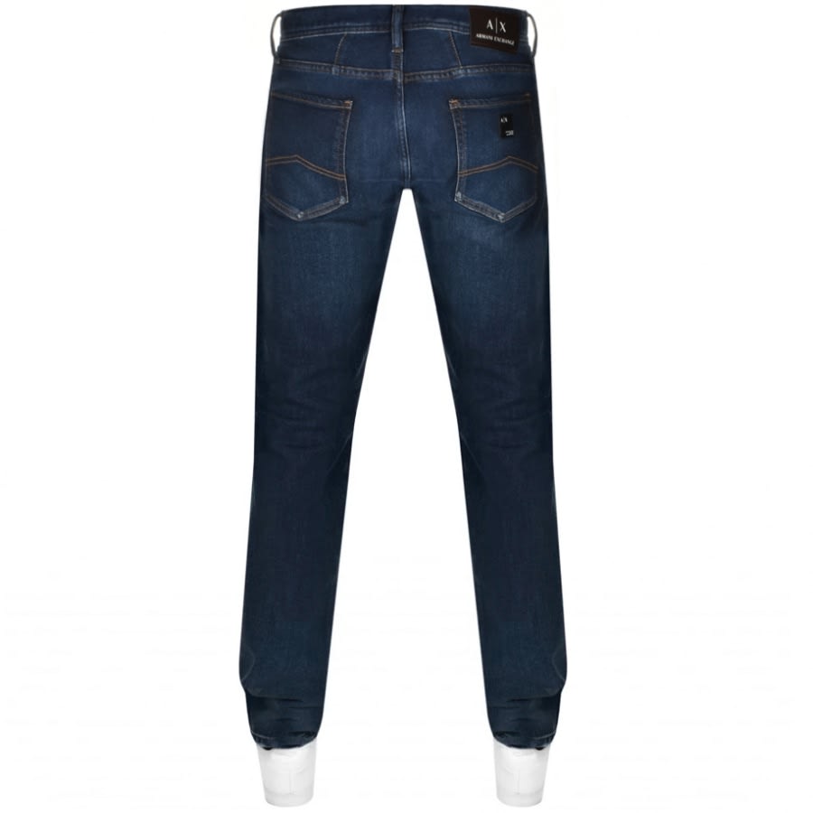 Alternative Image for ProductArmani Exchange J13 Slim Fit Jeans Navy2